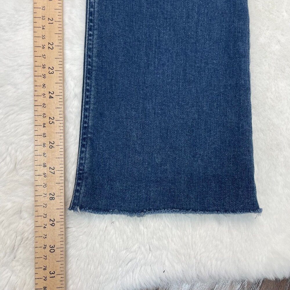 J. Jill Jeans 4T Kick-Flare Ankle Mecium Wash Stretch 4 Tall Mid-Rise Women's - Picture 9 of 12